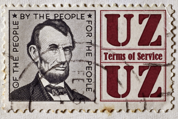 リンカーンの描かれたアメリカの切手